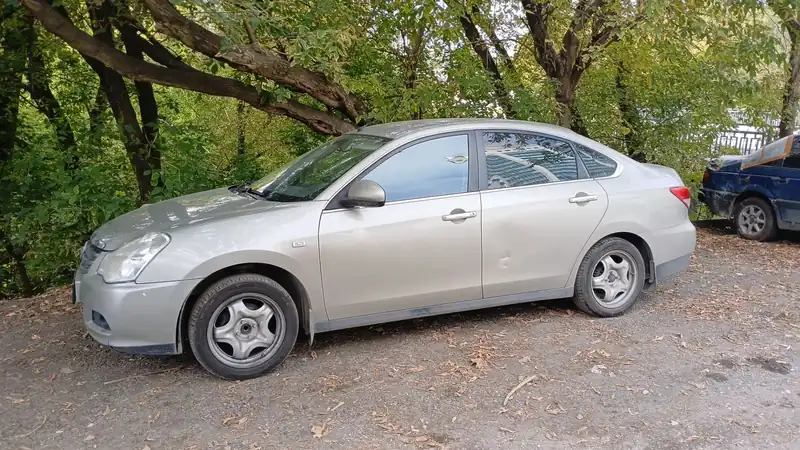 Nissan Almera G15, на которой ремонтировали механическую коробку
